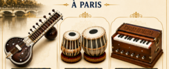 Nishad kawa - Cours de Sitar tabla harmonium